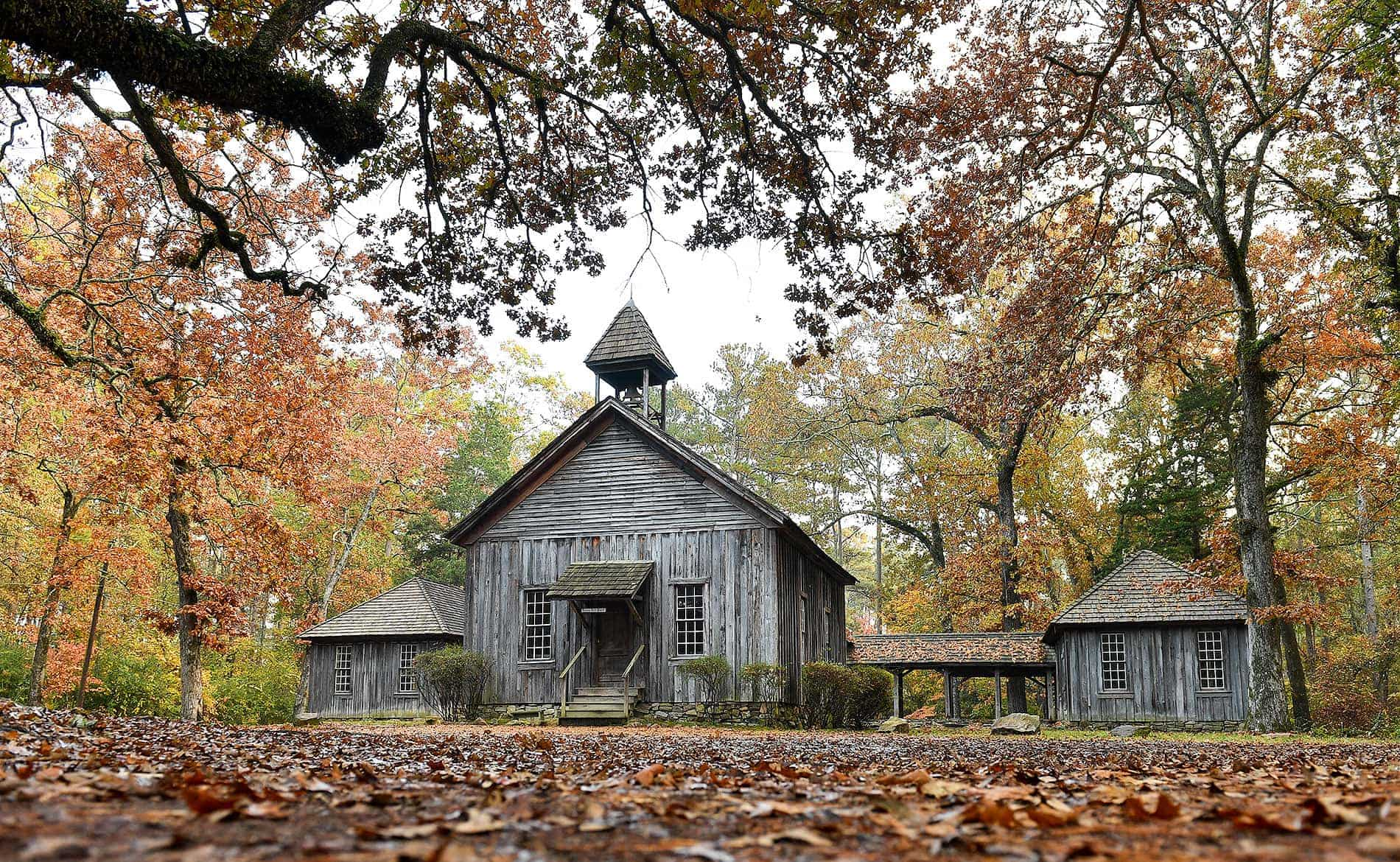 A chapel in the woods